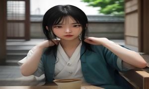 日本成人向OVA动画的典型视觉风格，硬朗线条与深色调营造的紧张氛围